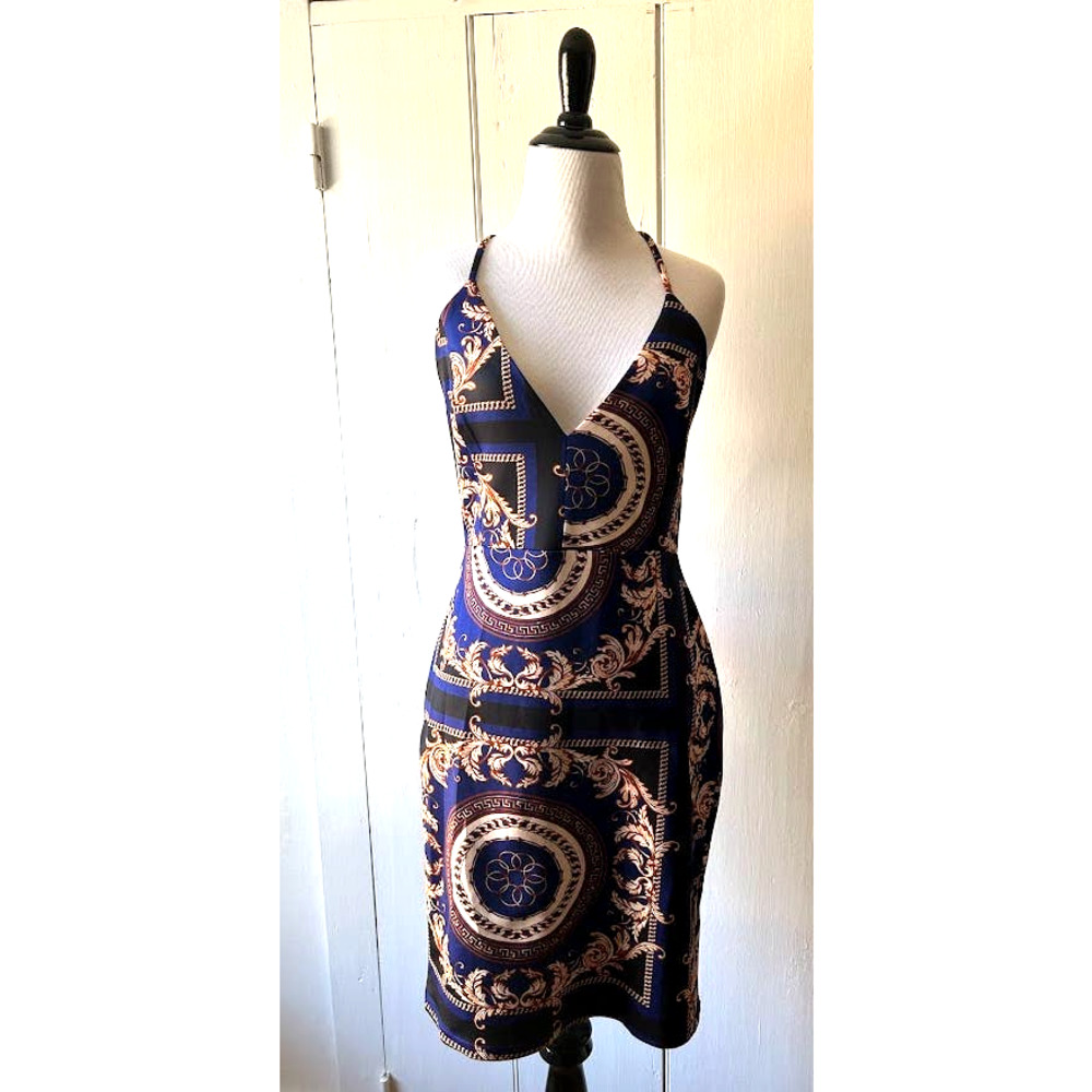 Trac paisley summer dress size new with tags